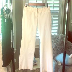 Express white slacks size 3/4